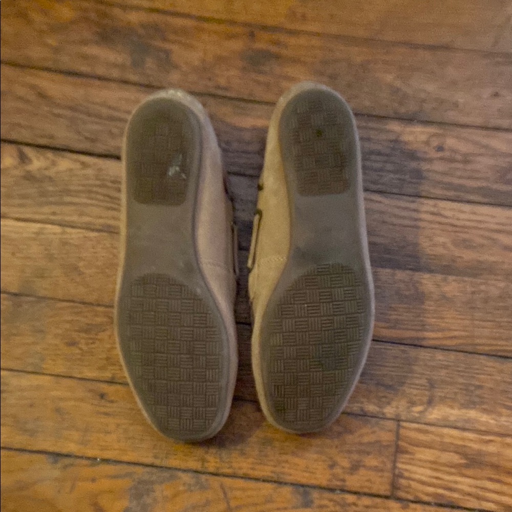 Tan Suede Loafers - Picture 2 of 6